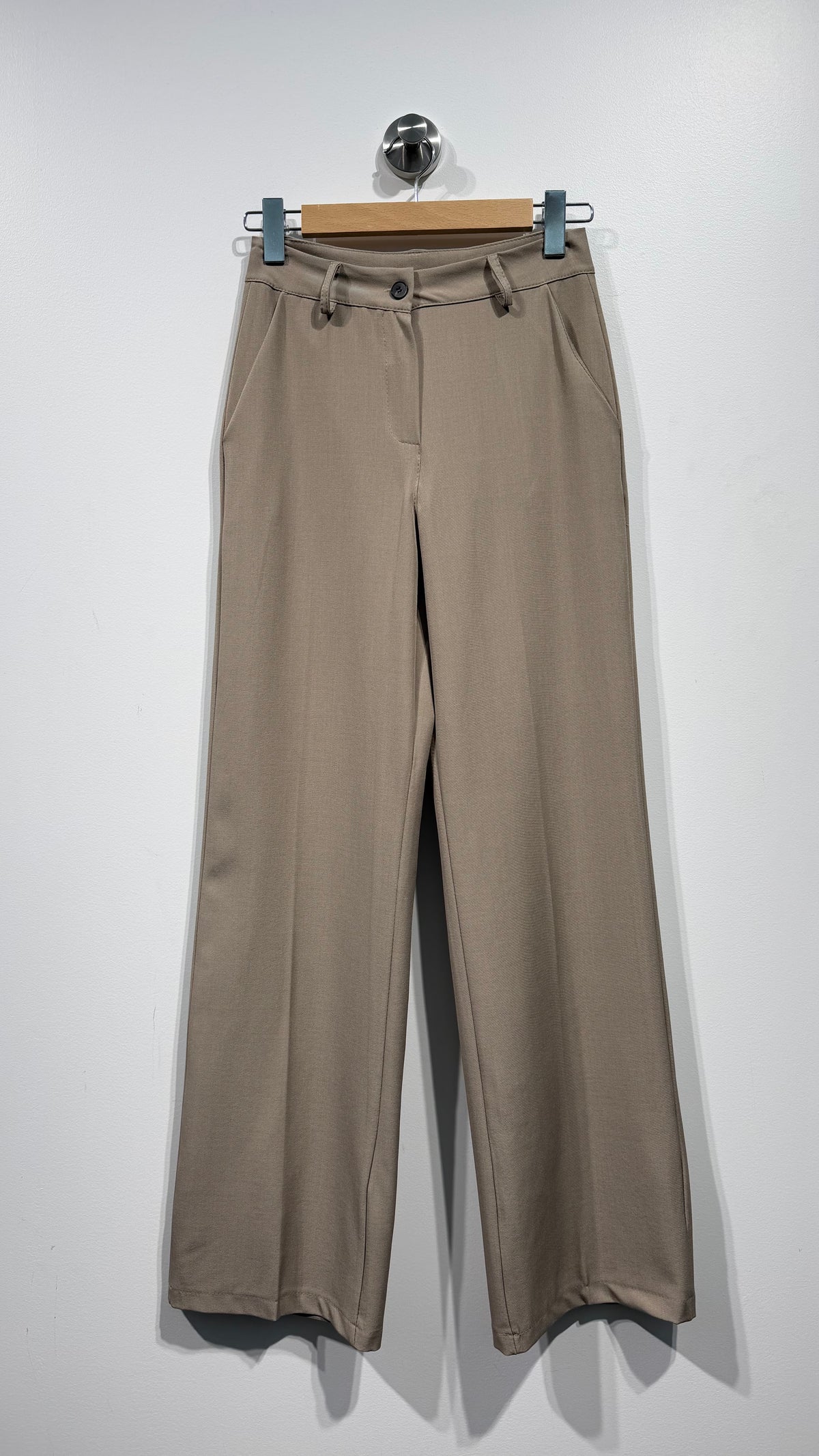 Pantalon Classique Taupe