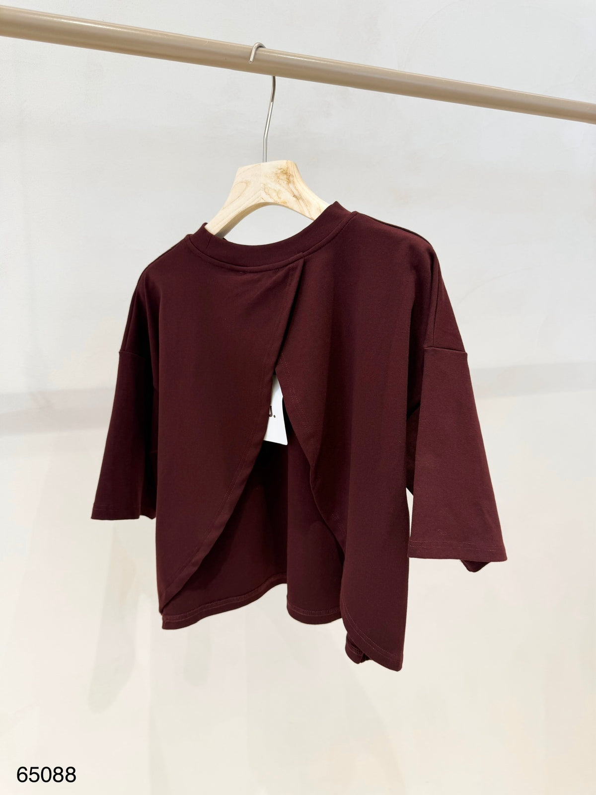T-shirt Alba Bordeaux