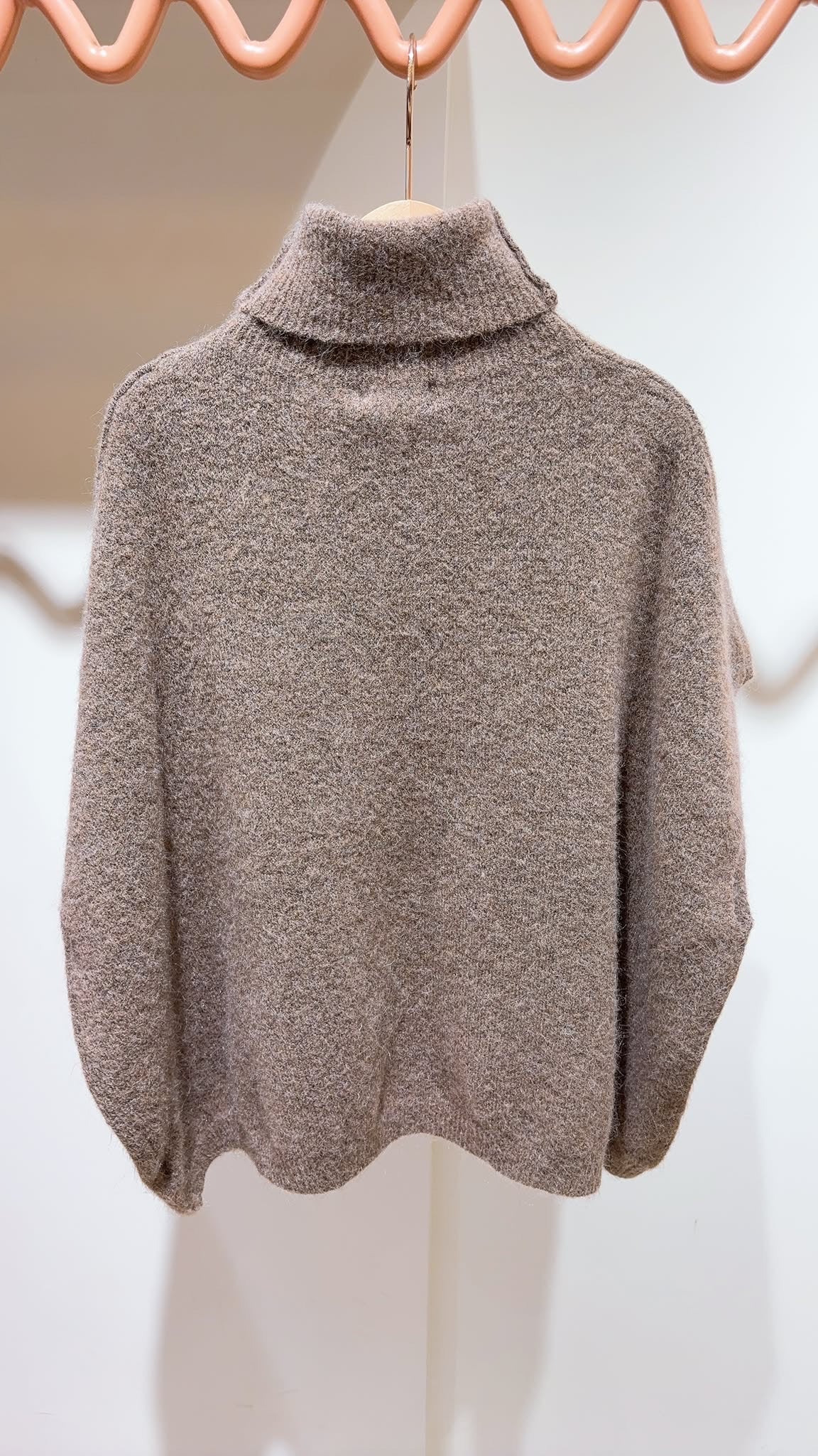 Pull sans manche Taupe