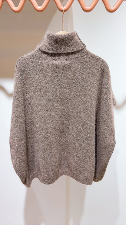 Pull sans manche Taupe