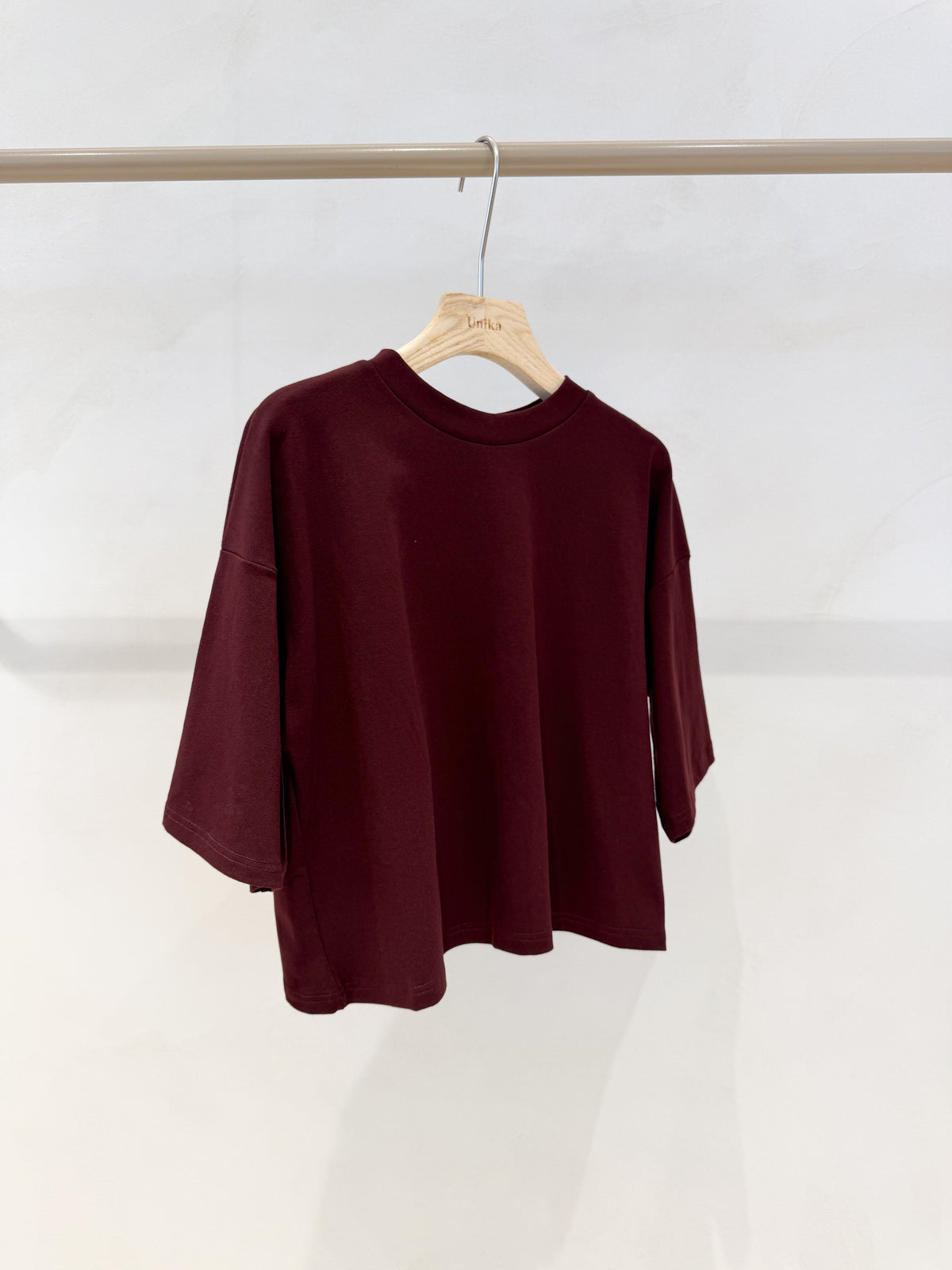 T-shirt Alba Bordeaux