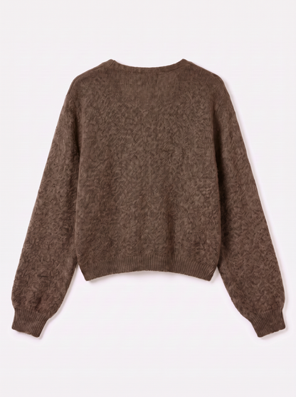 Pull Dos nu Chocolat