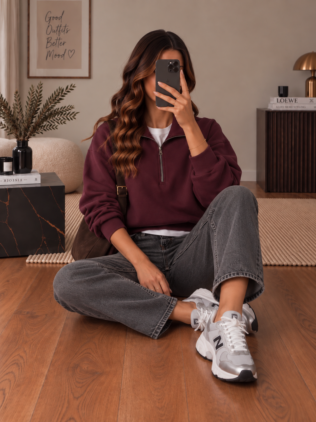 Sweat Bordeaux Tirette