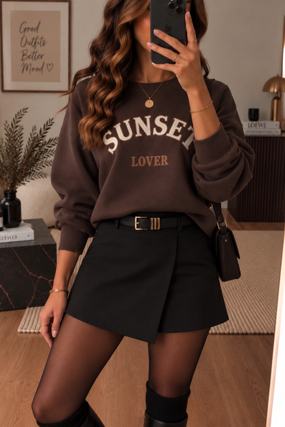 Sweat chocolat SUNSET