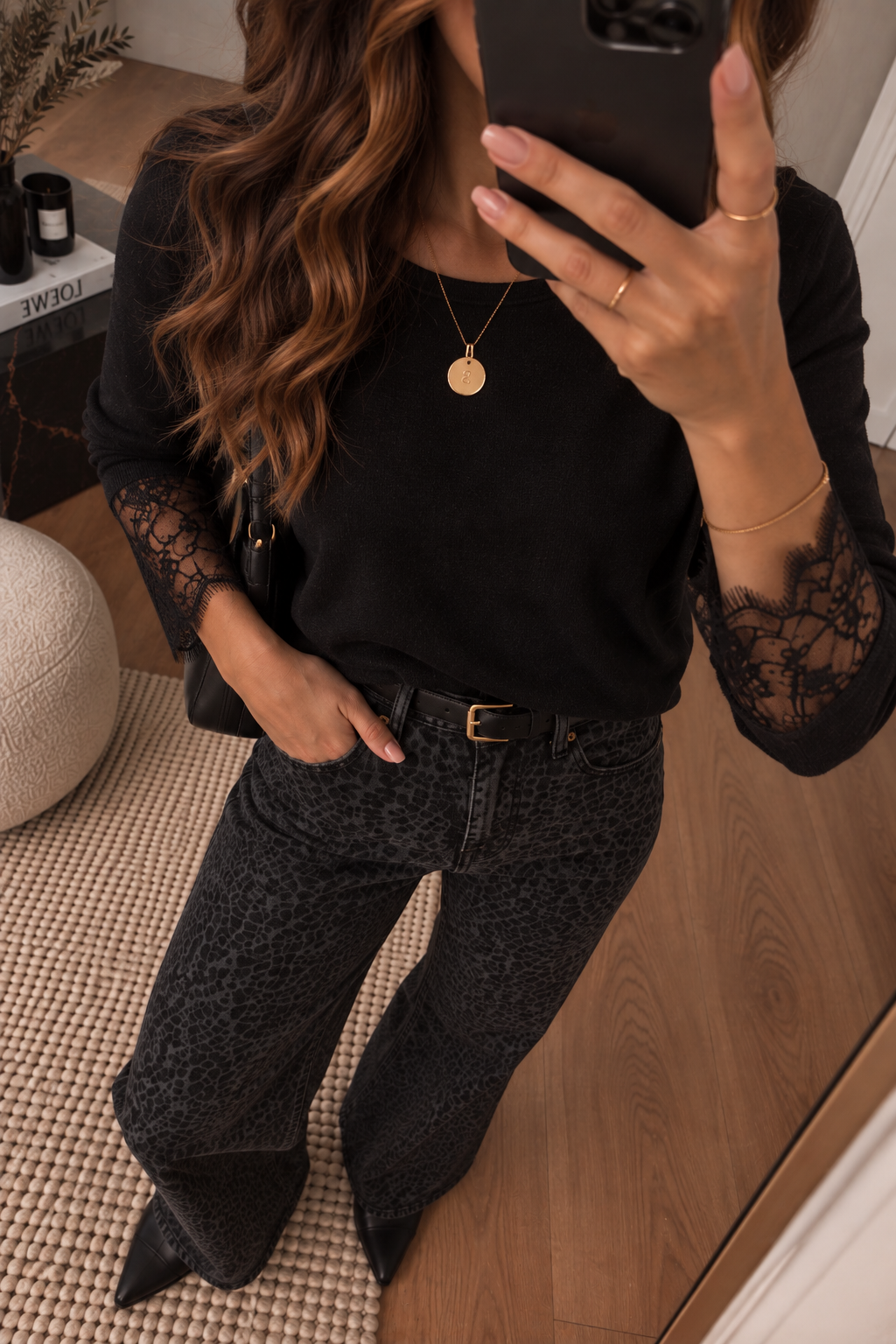 Pull Manche Dentelle