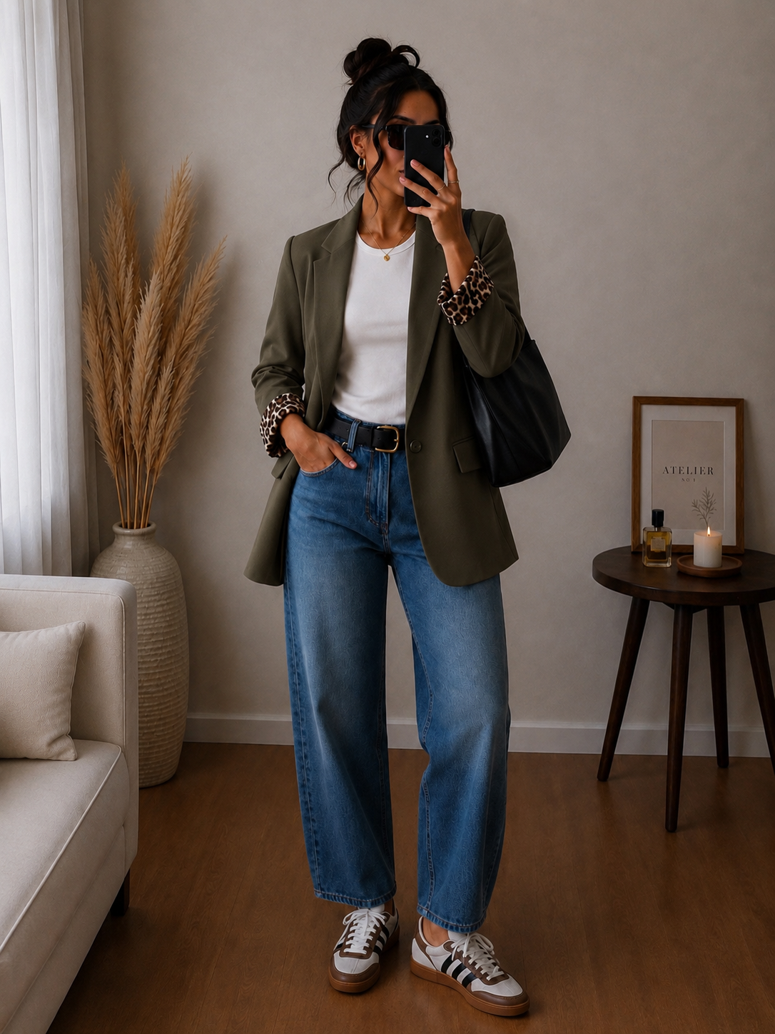 Blazer kaki