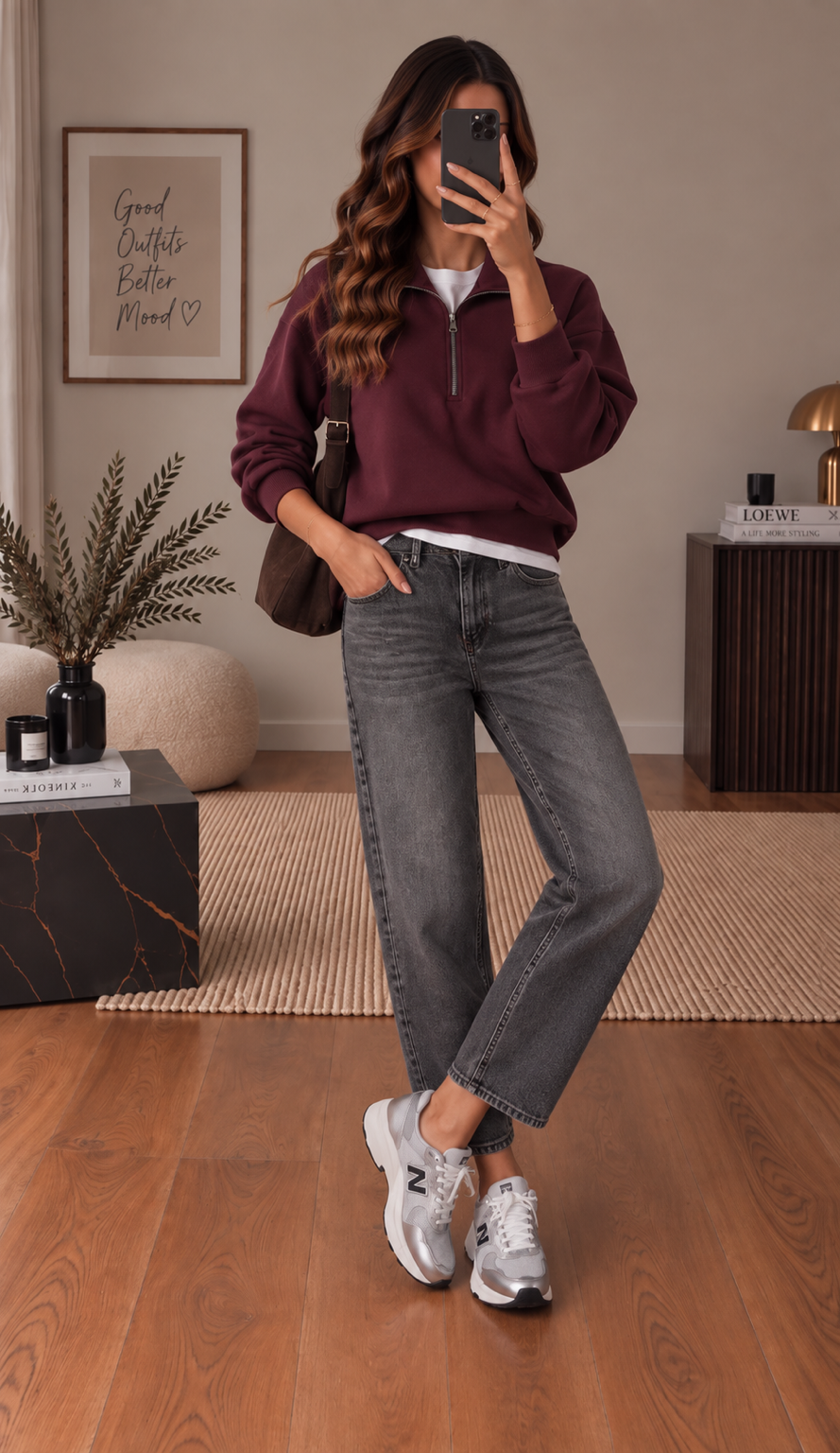 Sweat Bordeaux Tirette
