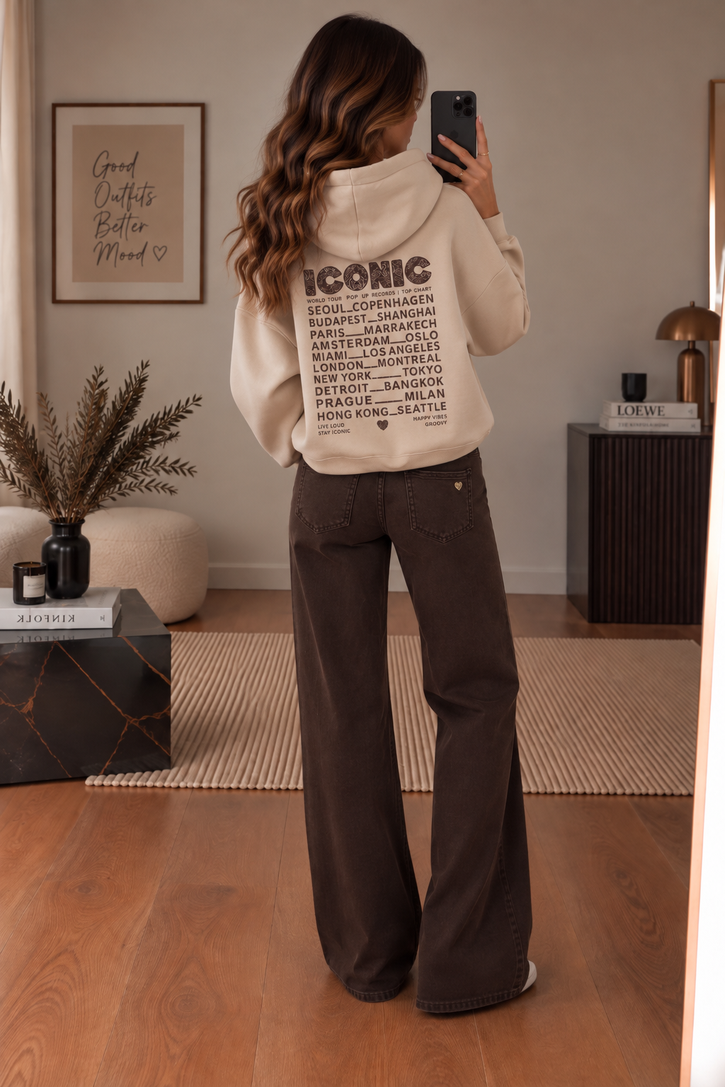 Sweat a capuche Iconic