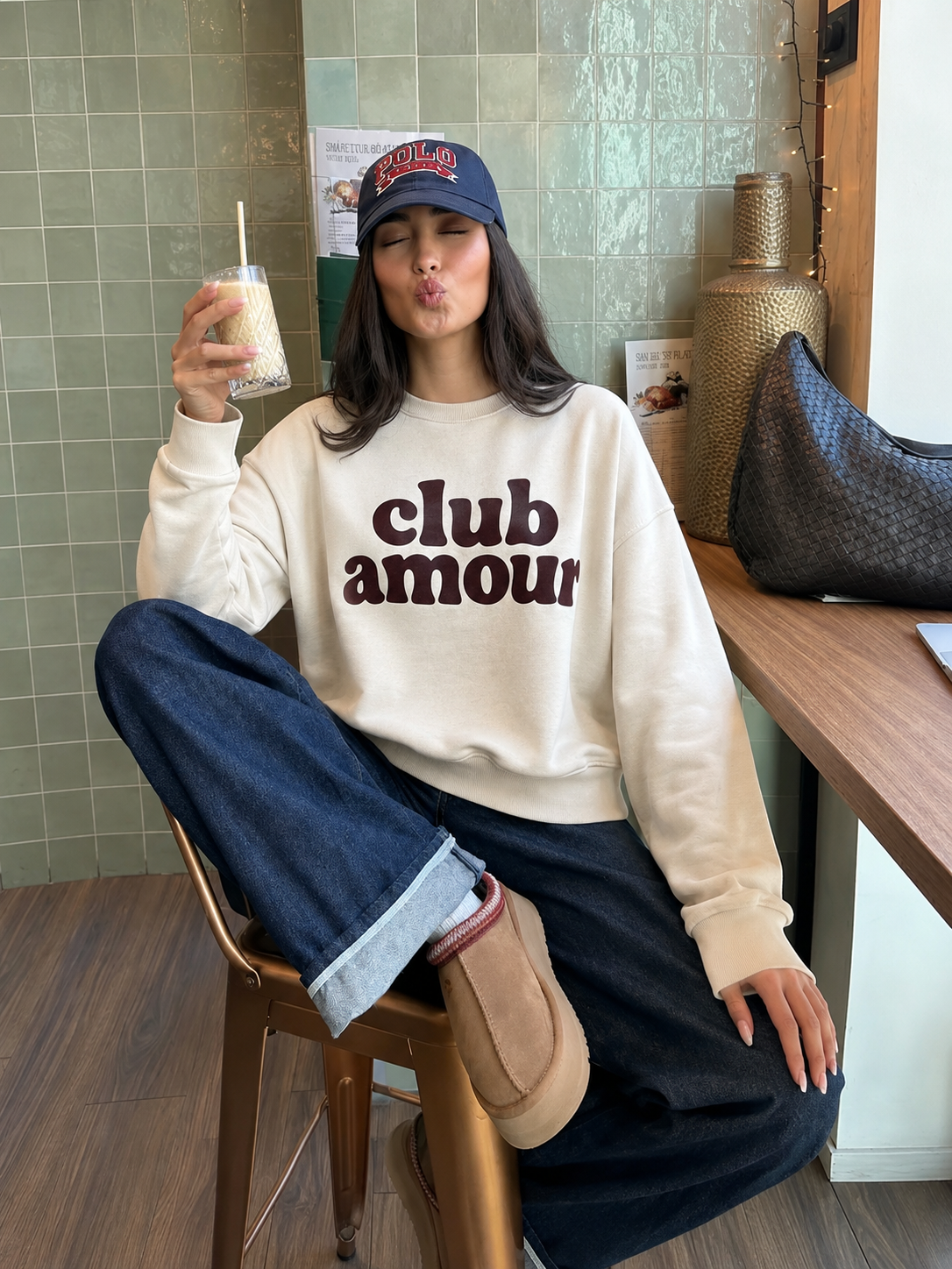 Sweat Club Amour Creme