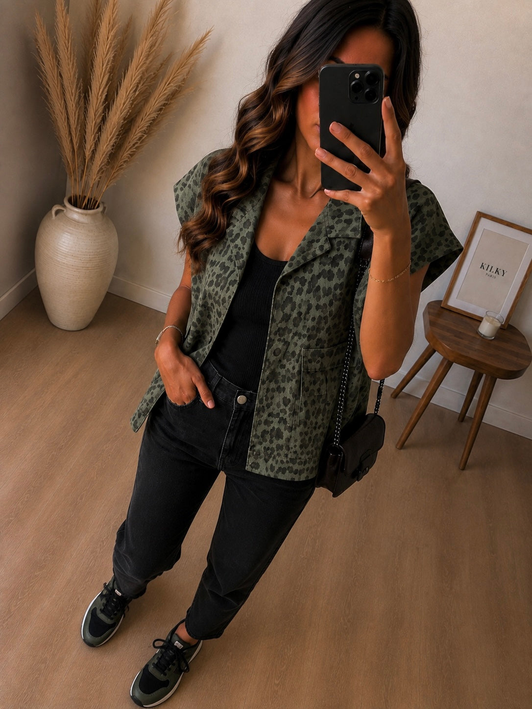 Veste Mia kaki
