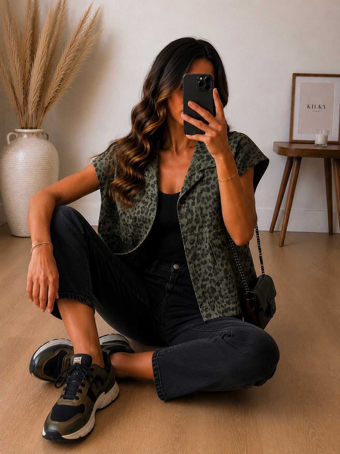 Veste Mia kaki