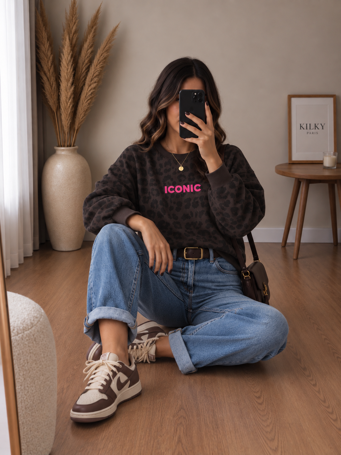 Sweat iconic fin choco
