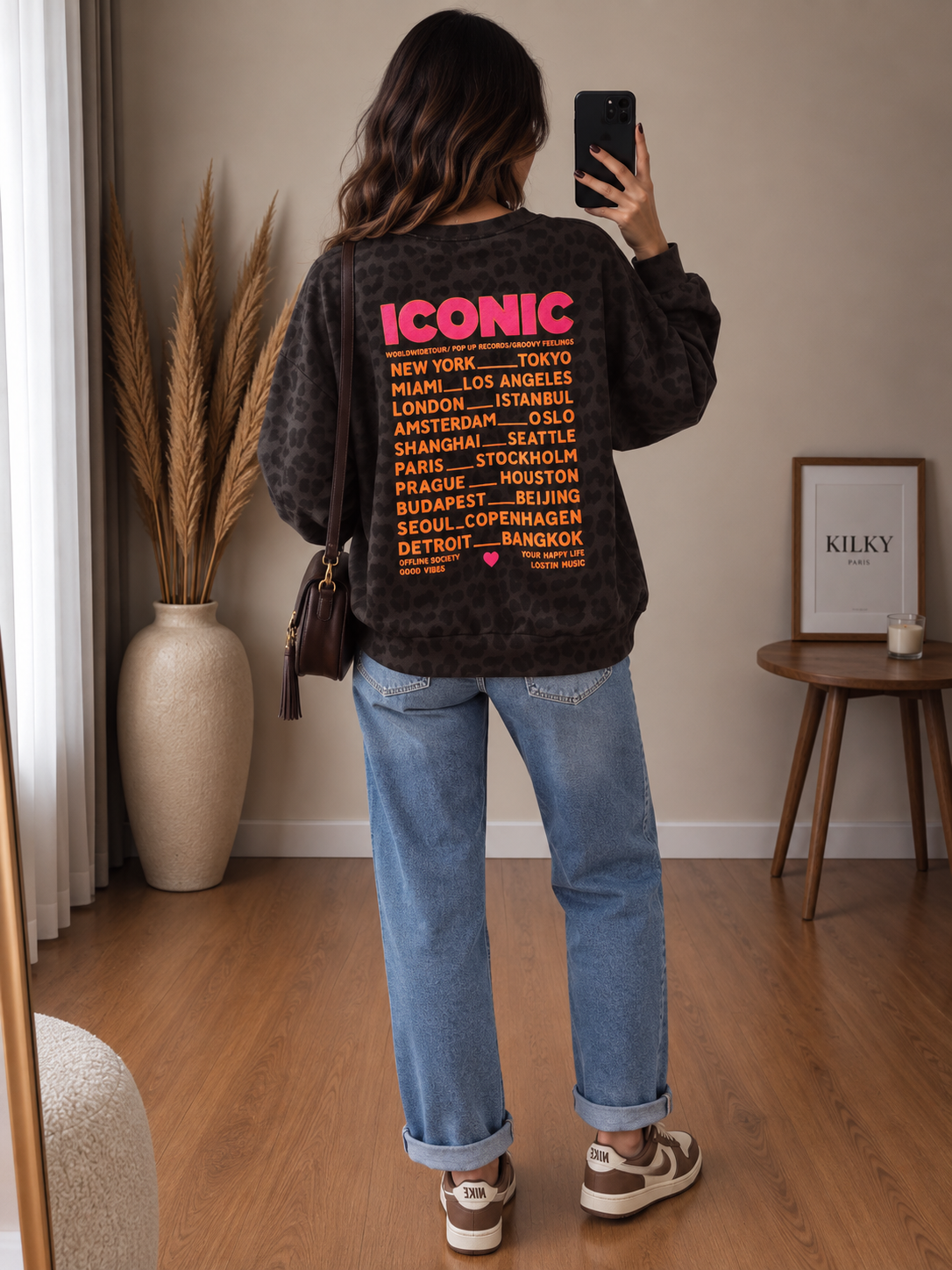 Sweat iconic fin choco
