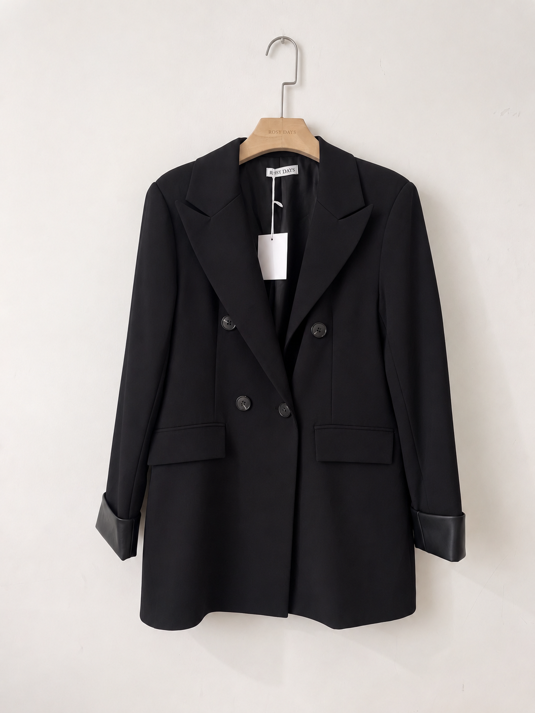 Blazer Manche en cuir