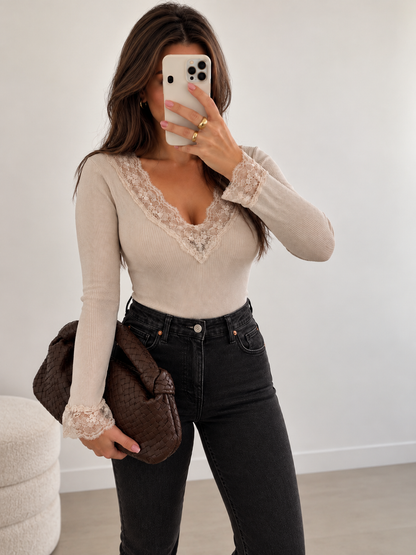Blouse Elea beige